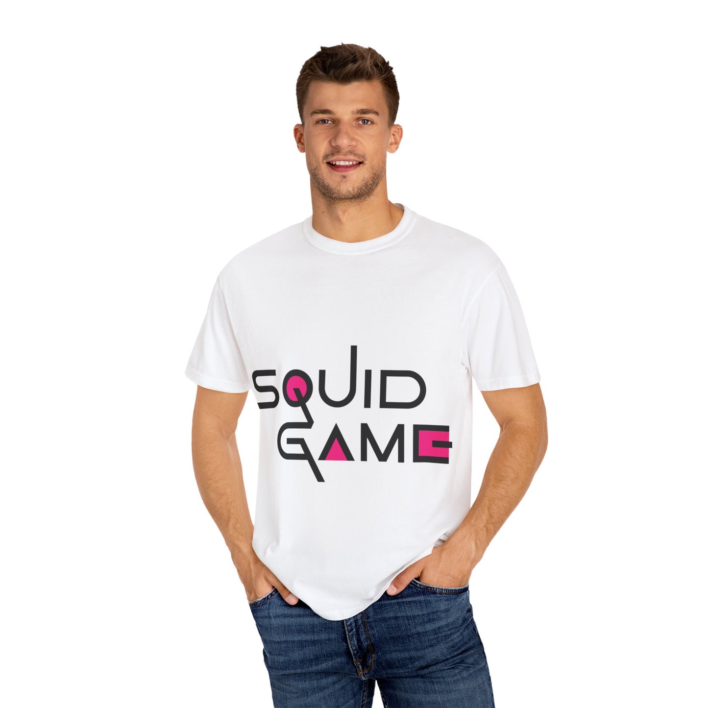 Squid Game-inspired Unisex Garment-Dyed T-shirt