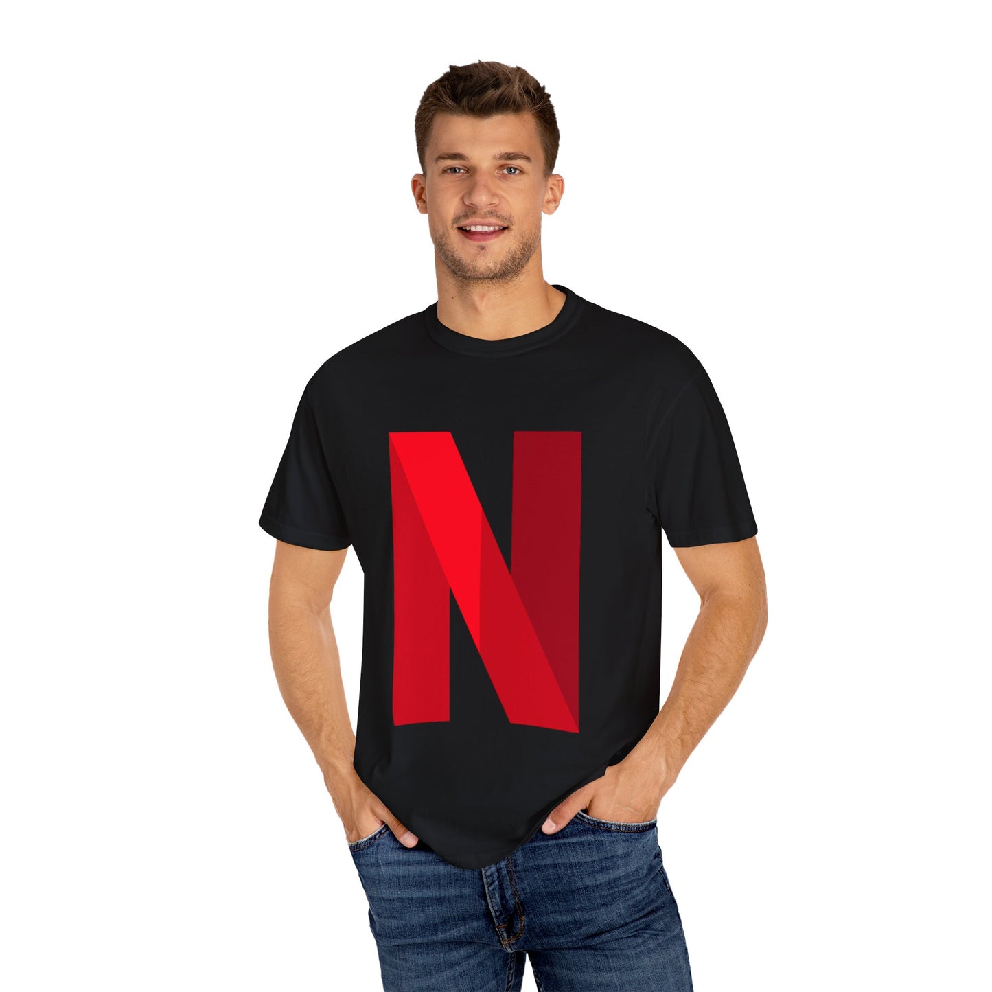 Netflix Unisex Garment-Dyed T-shirt