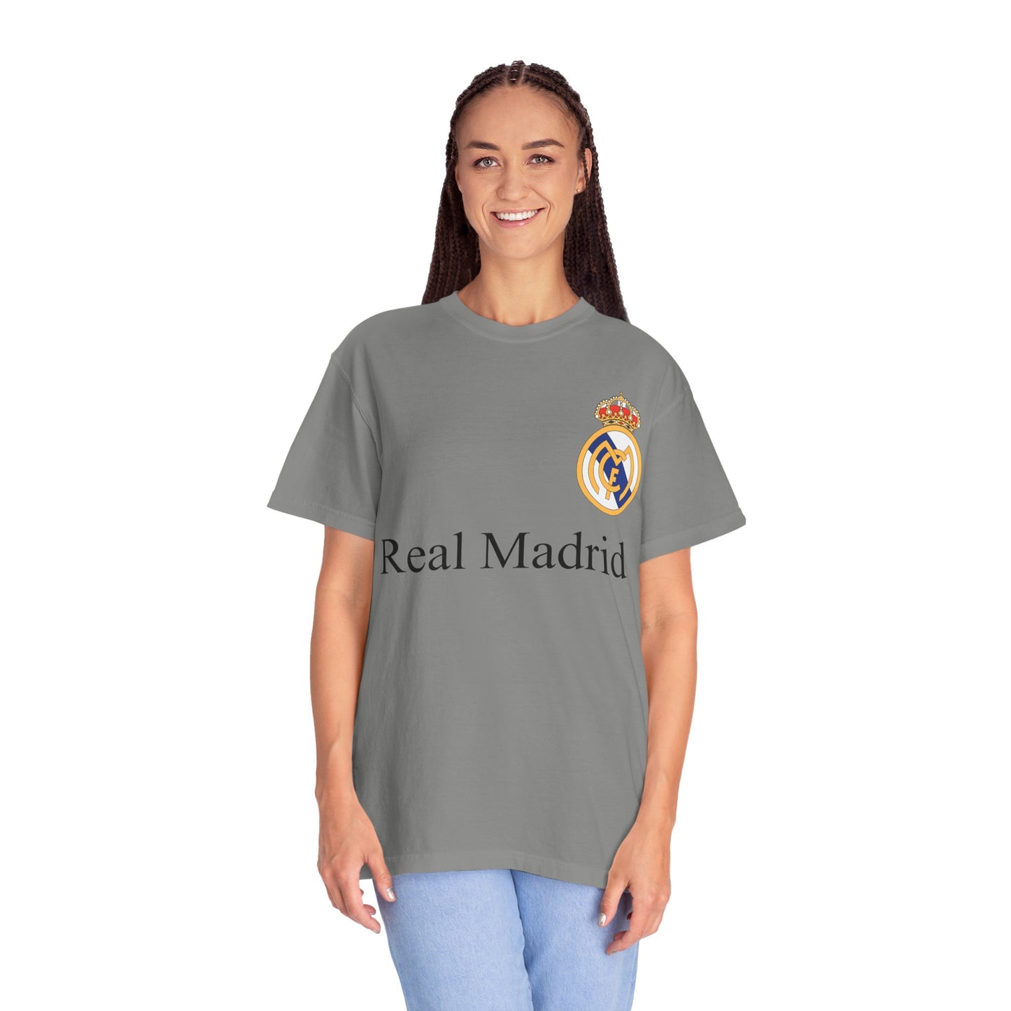 Real Madrid Unisex Garment-Dyed T-shirt