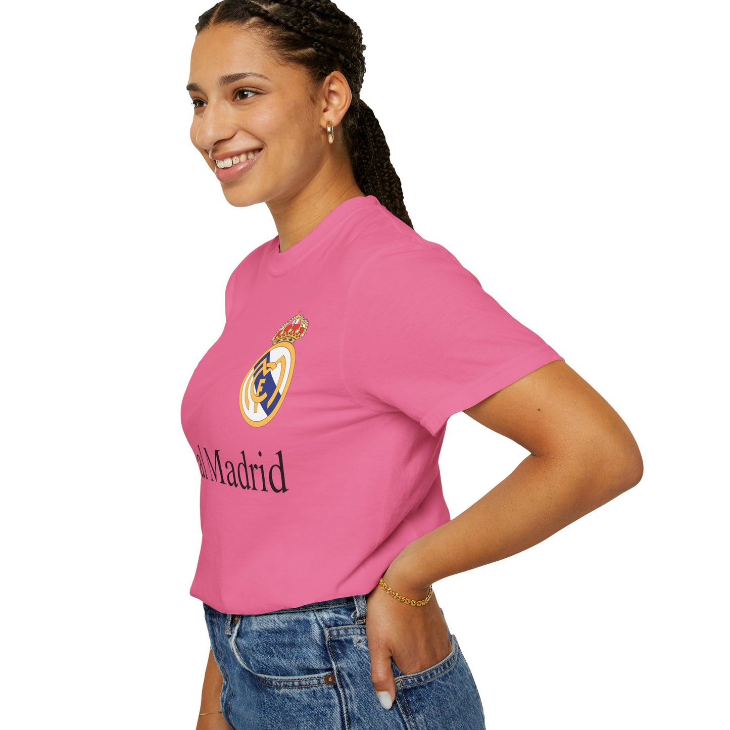 Real Madrid Unisex Garment-Dyed T-shirt