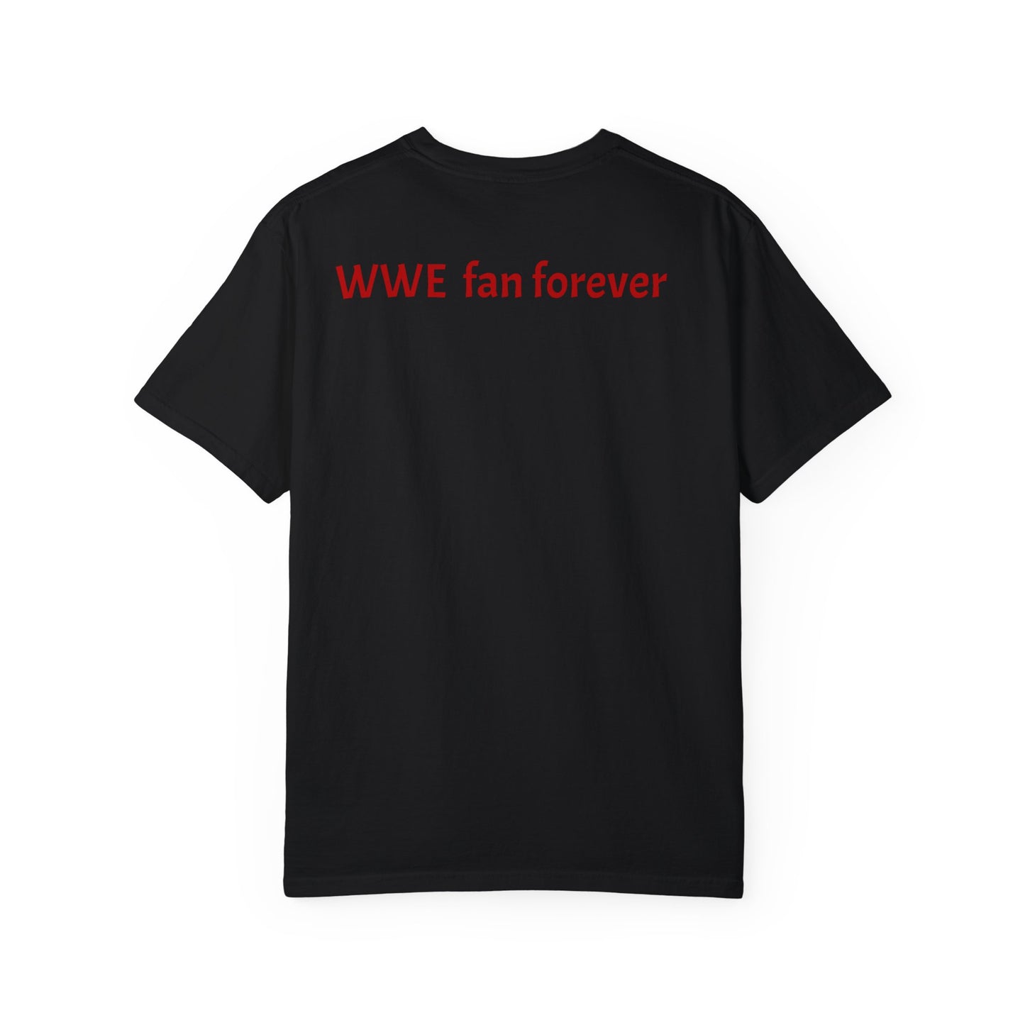 T-shirt unisexe vintage teint en pièce WWE