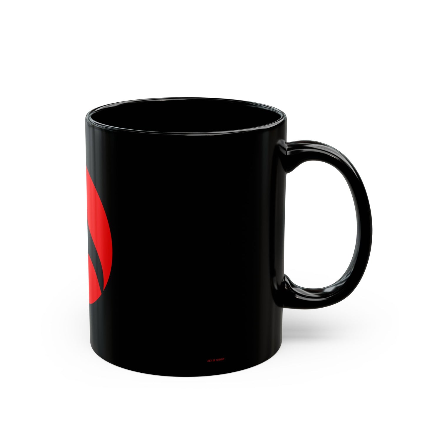 Mug - Itachi Sharingan Design Black Mug (11oz, 15oz)