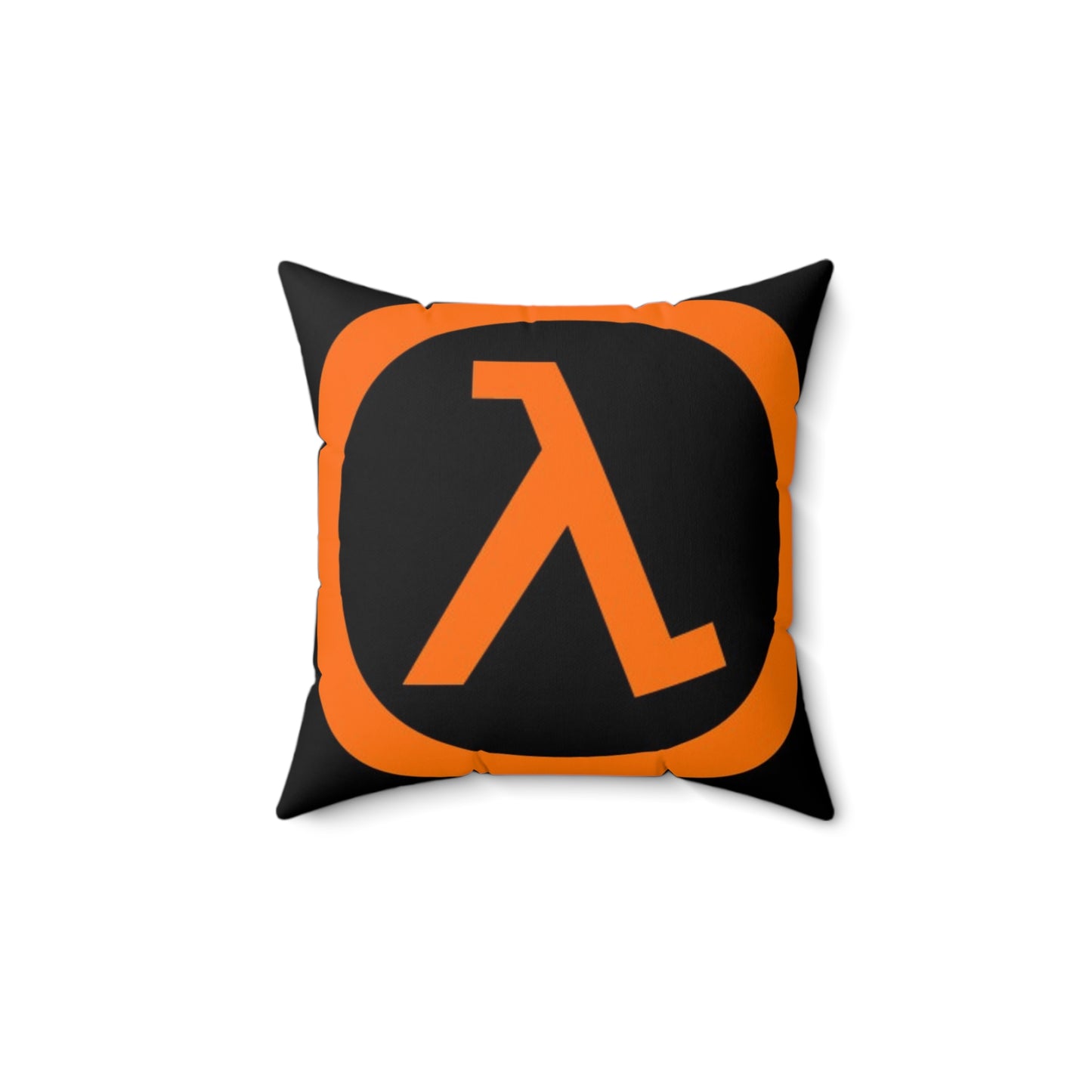 Half life Spun Polyester Square Pillow