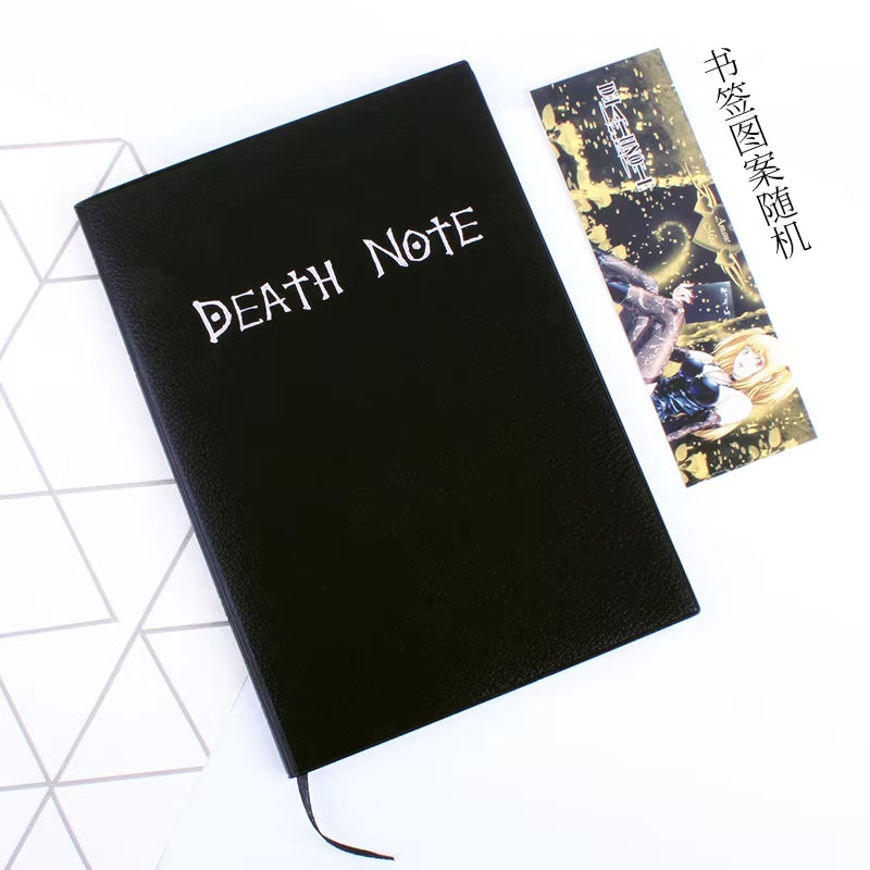 Anime Death Note Notebook Set Leather Journal Collectable Death Note Notebook School Large Anime Theme Writing Journal