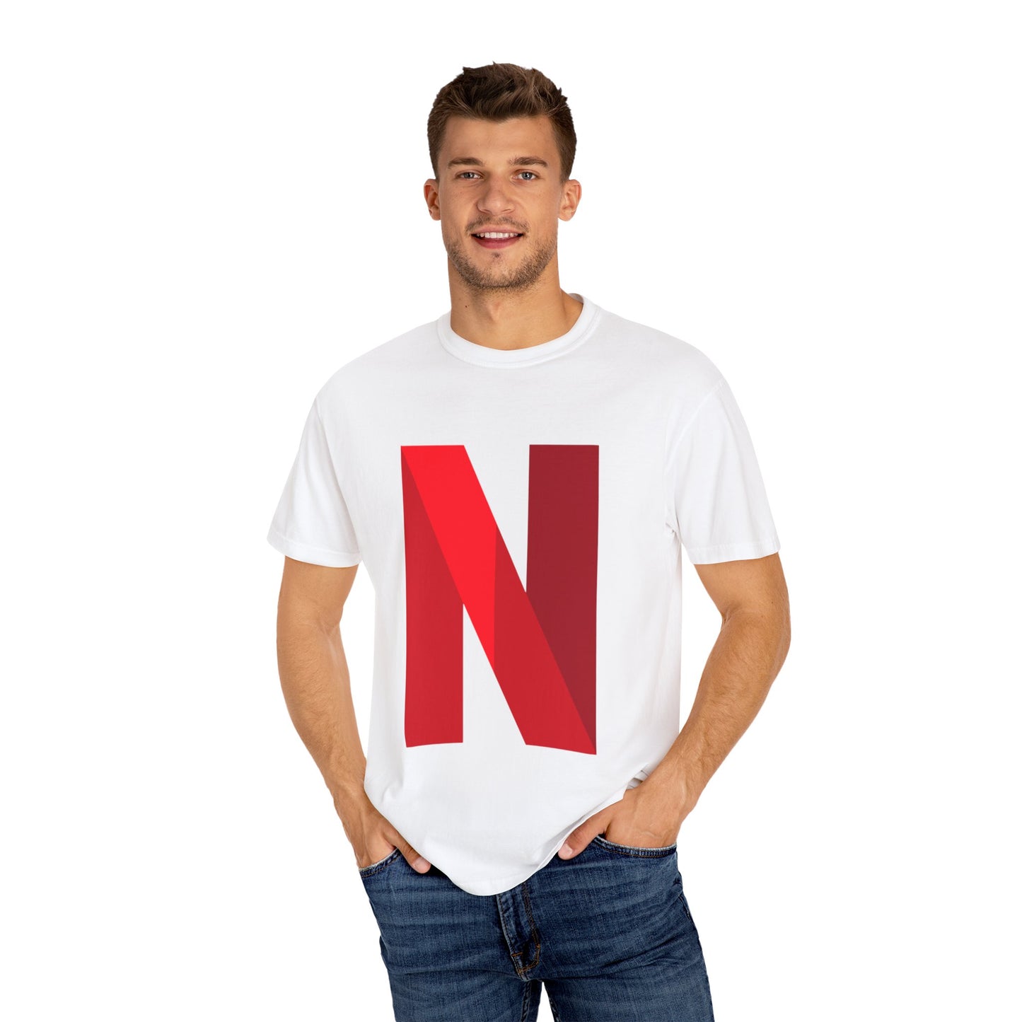 Netflix Unisex Garment-Dyed T-shirt