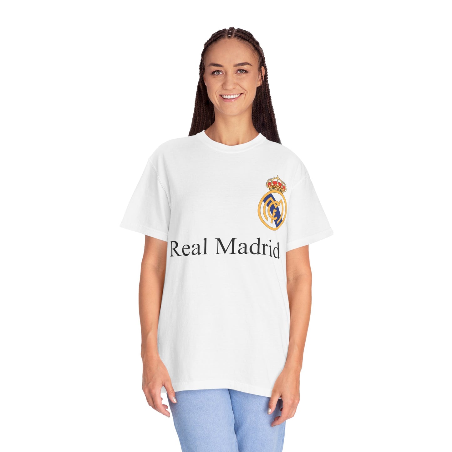 Real Madrid Unisex Garment-Dyed T-shirt