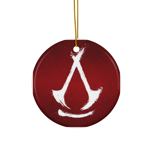 Assassin's creed Shadows Ceramic Ornament, 4 Shapes