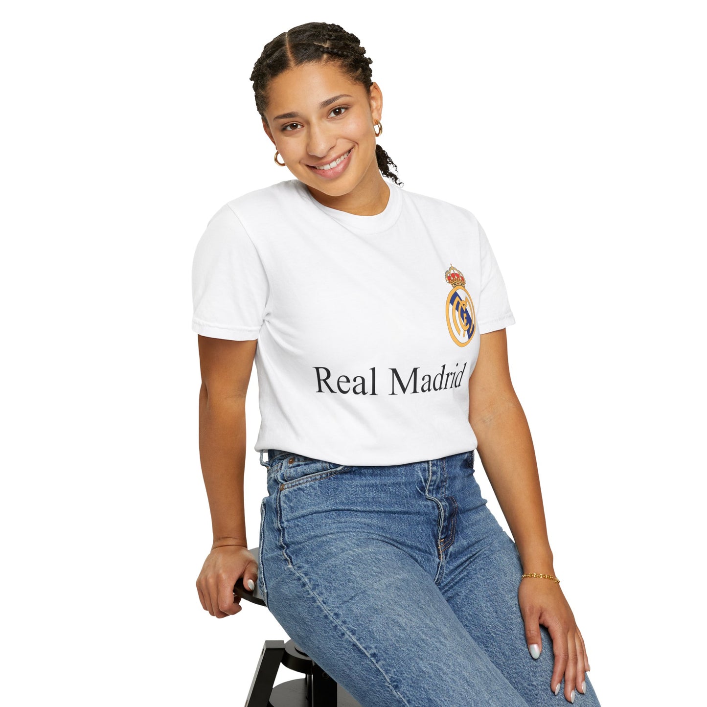 Real Madrid Unisex Garment-Dyed T-shirt