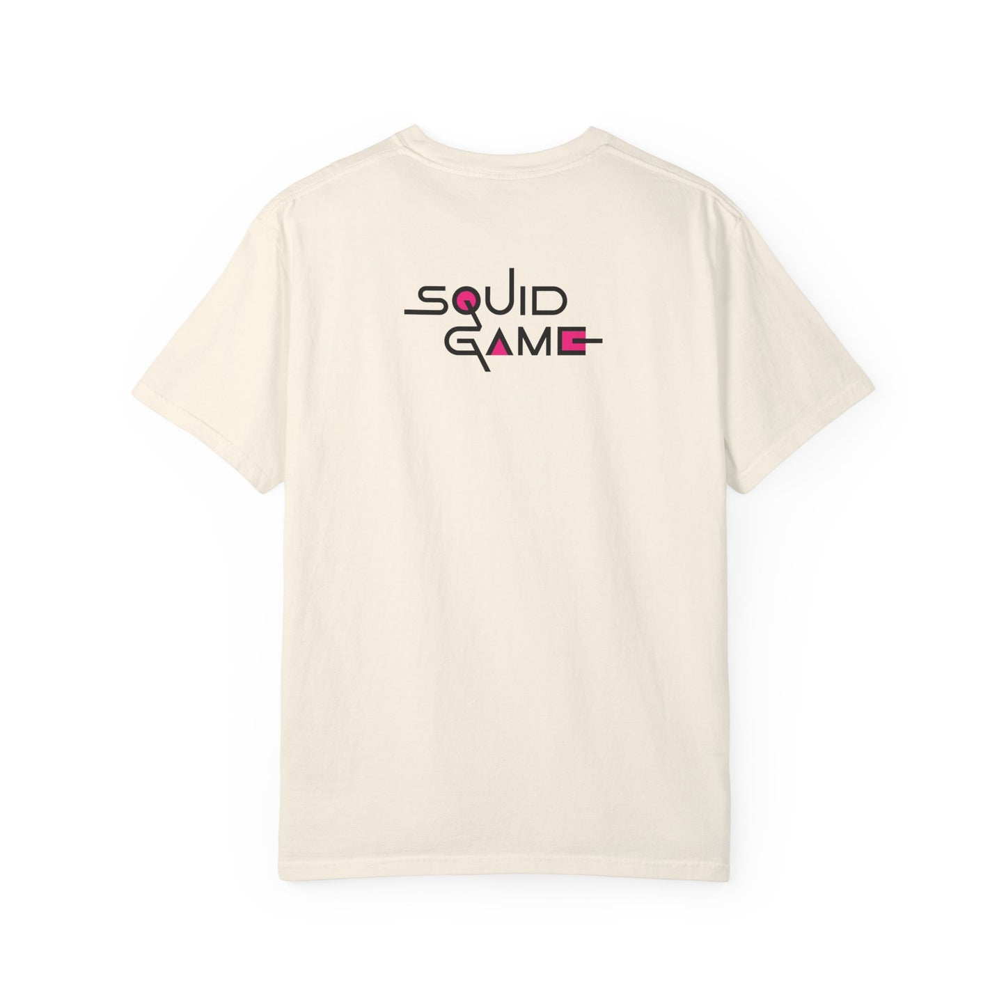 Squid Game-inspired Unisex Garment-Dyed T-shirt