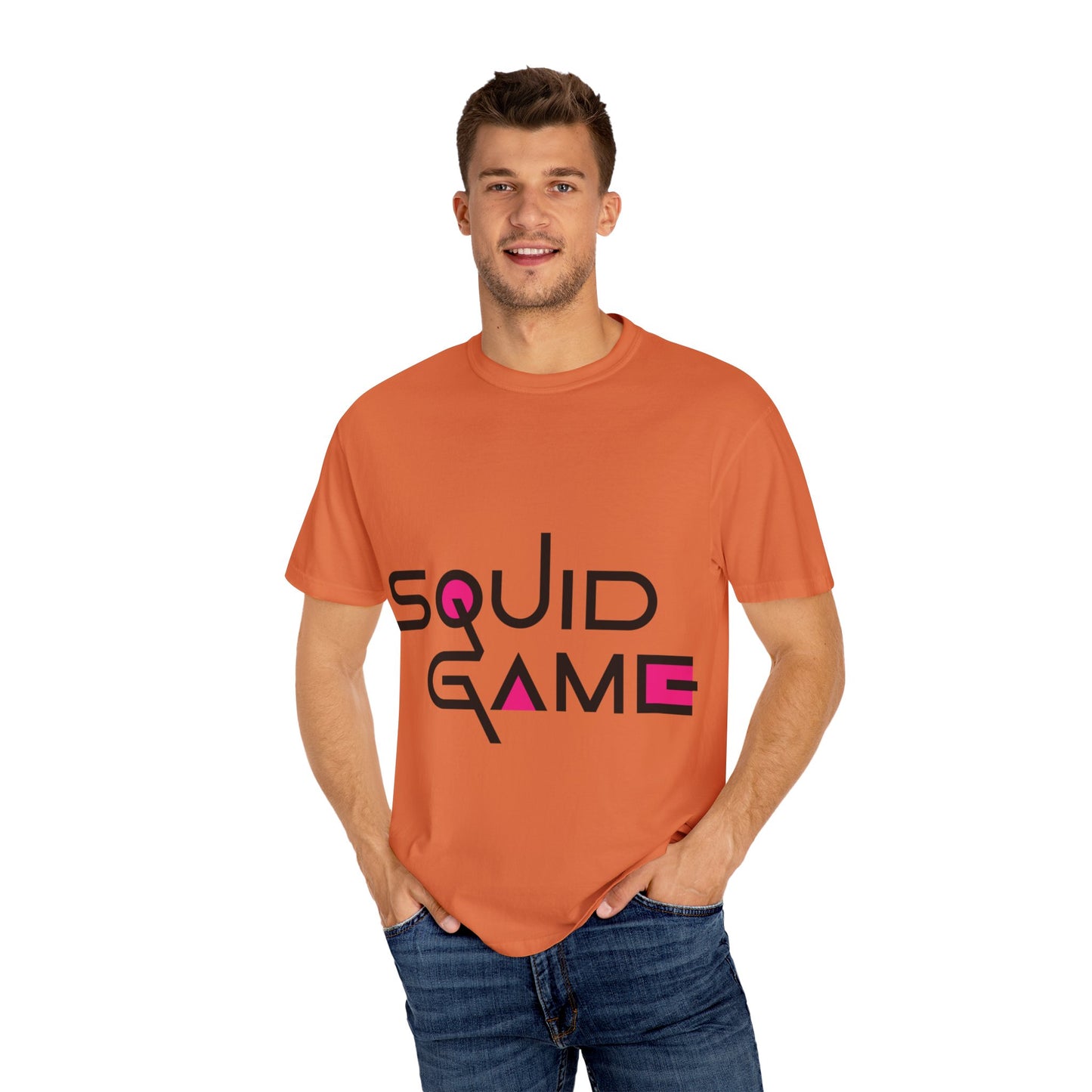 Squid Game-inspired Unisex Garment-Dyed T-shirt