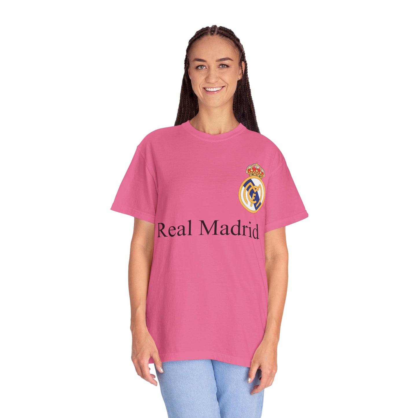 Real Madrid Unisex Garment-Dyed T-shirt