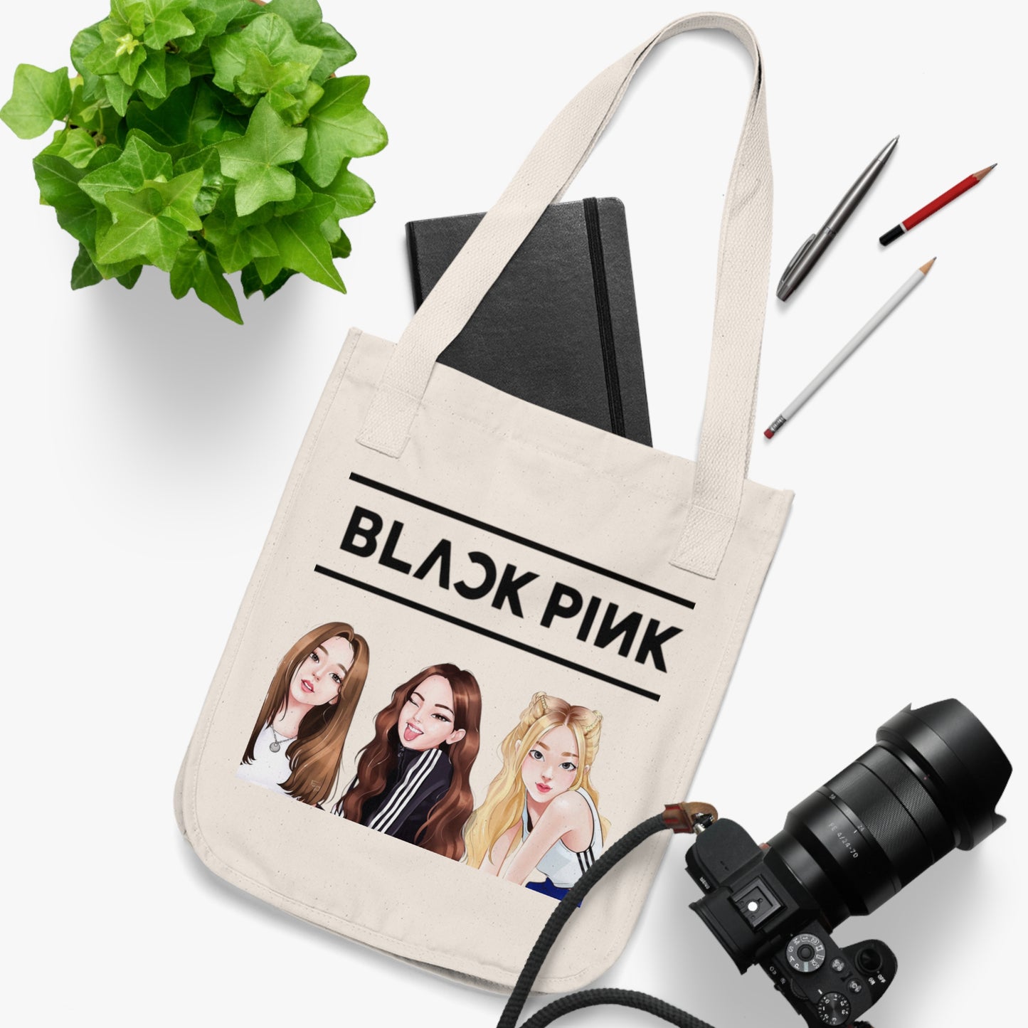 K-pop queens Organic Canvas Tote Bag