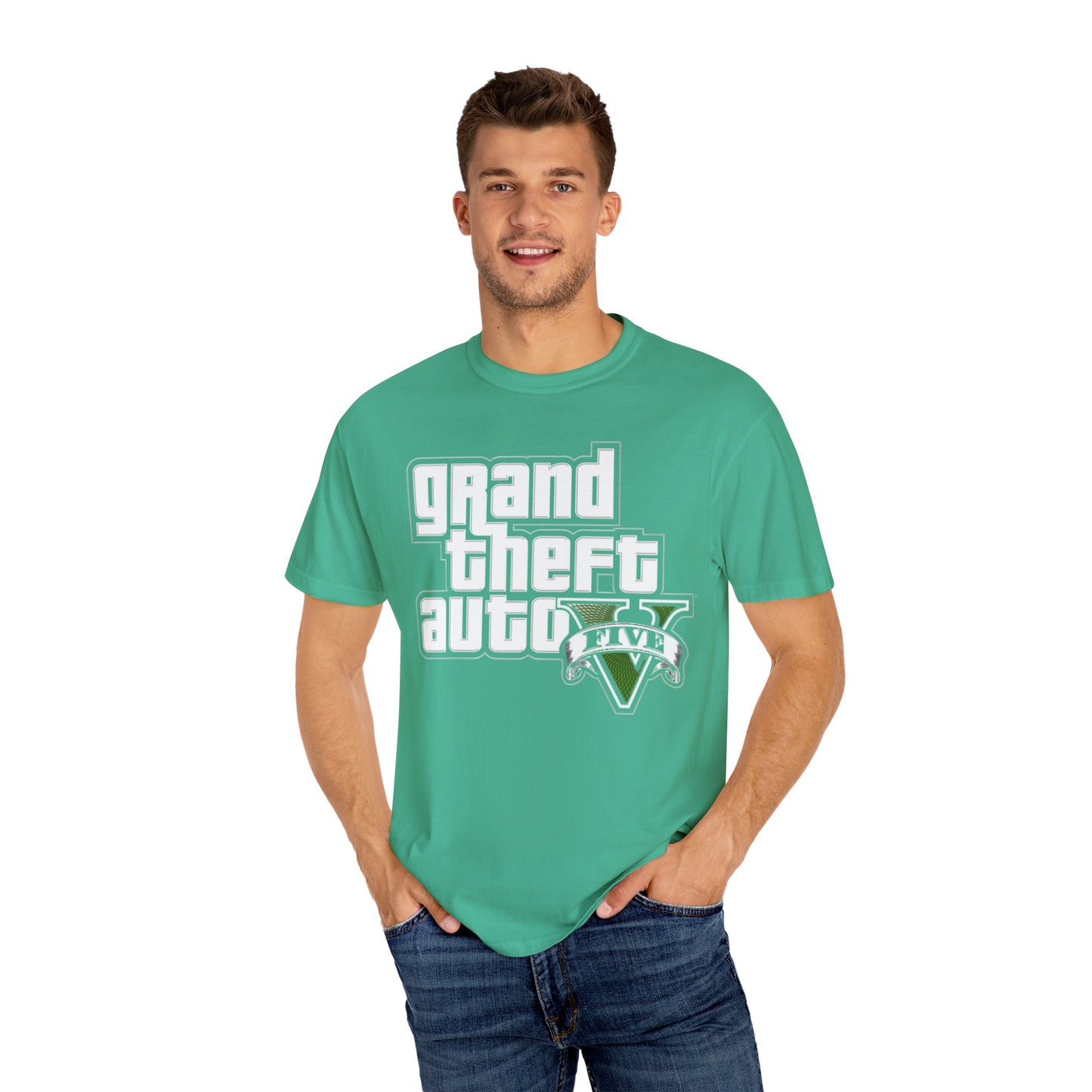 Gta 5 Unisex Garment-Dyed T-shirt