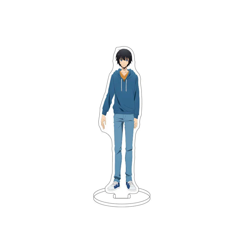 Solo Leveling Sung Jin Woo Yoo Jin Ho Acrylic Anime Stand Model Plate Keychain Desk Decoration Fashion Friends Gift Figure