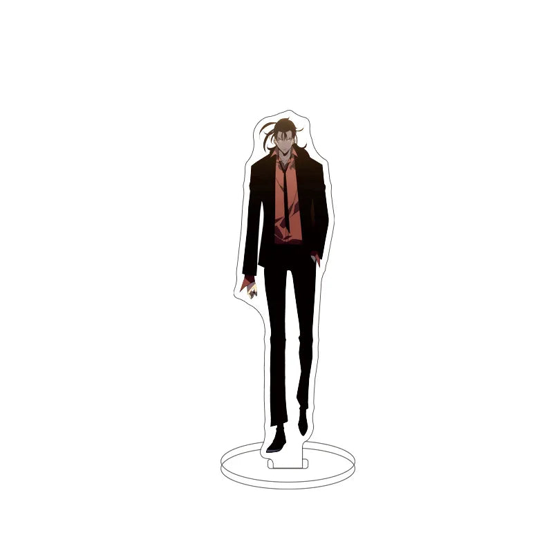 Solo Leveling Sung Jin Woo Yoo Jin Ho Acrylic Anime Stand Model Plate Keychain Desk Decoration Fashion Friends Gift Figure