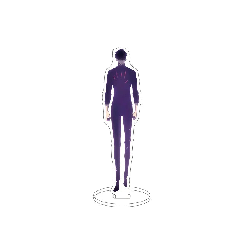 Solo Leveling Sung Jin Woo Yoo Jin Ho Acrylic Anime Stand Model Plate Keychain Desk Decoration Fashion Friends Gift Figure