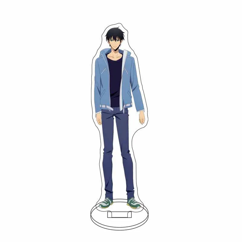 Solo Leveling Sung Jin Woo Yoo Jin Ho Acrylic Anime Stand Model Plate Keychain Desk Decoration Fashion Friends Gift Figure