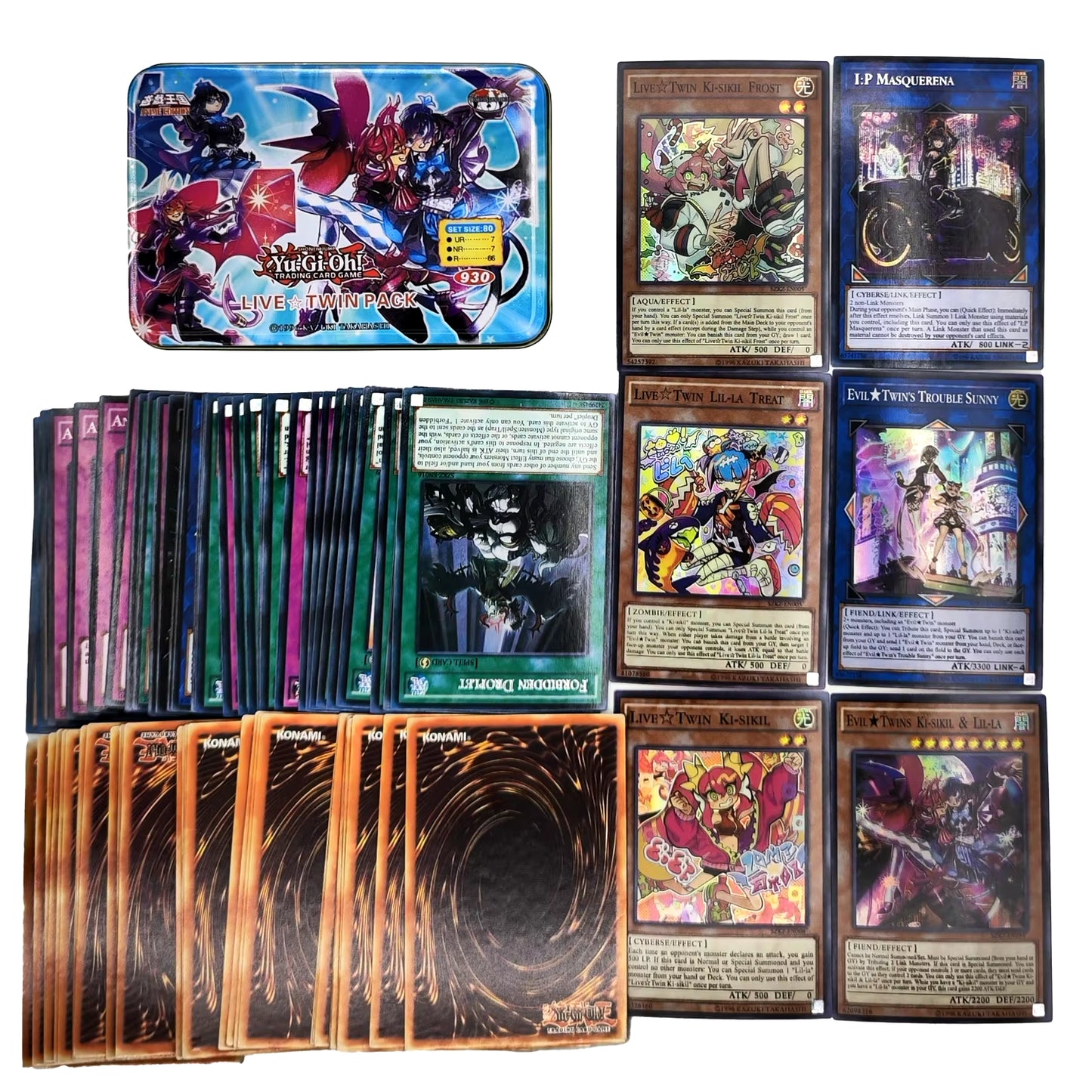 Yu Gi Oh Cards DARK MAGICIAN COLLECTION PACK Card Deck English TCG Holographic Golden Game Collection Card with Tin Box